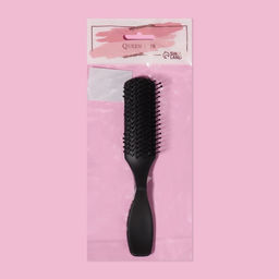 Цена за 2 шт. Расчёска массажная, 3.5×16.5(±1) см, чёрная