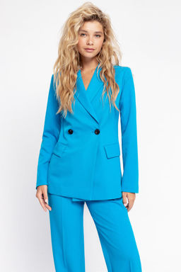 Жакет Pirs 4653 ярко-голубой  фото 4