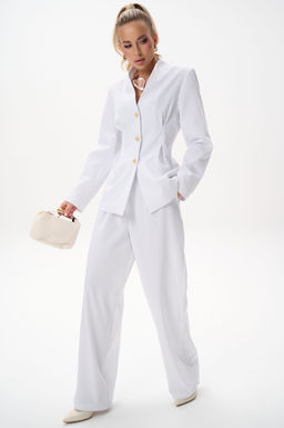 Брюки Лоис (белый) - Эльза фото 15