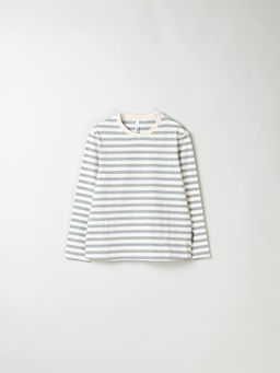 Лонгслив Полоска Пепел 7+ - Bungly фото 3