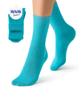 MINI INVERNO 3301 носки жен. 26% Шерсть, 62% Акрил, 10% Полиамид, 2% Эластан - turchese - Minimi фото 7