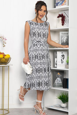 Платье Новая мода (белое) П13958-10М