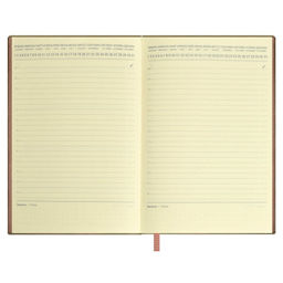 Ежедневник недатированный ESCALADA, А5, 160 л., арт. 63992/ 15 ПИКЕ ПЕПЕЛЬНО-РОЗОВЫЙ  фото 9