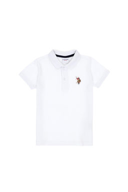 Erkek _ocuk Beyaz Basic Ti__rt Sepette S_rpriz _ndirim - U.s. polo assn фото 2