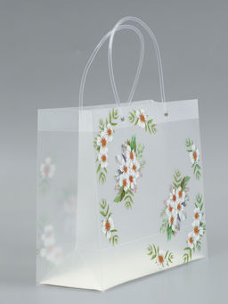 Пакет подарочный прозрачный , "Самой лучшей" 30 х 26 х 12