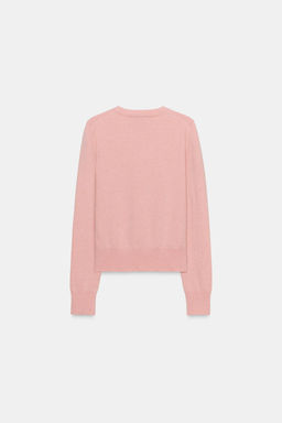 CARDIGAN WITH FLORAL BUTTONS - Zara фото 6