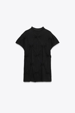 KNOT DETAIL KNIT TOP - Zara фото 7