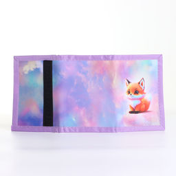 Кошелёк детский на липучке «Выбражулька», разноцветный