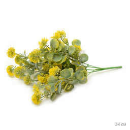 Цветок искусственный 34 см Репейник арт. NA55-31 (681110) - Полимербыт фото 3