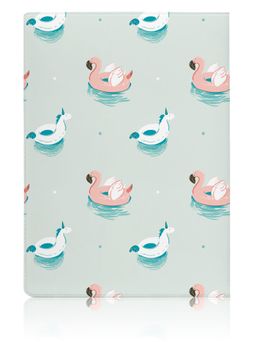 ОБЛОЖКА ДЛЯ ПАСПОРТА Flamingo Unicorn, плотность 560 мкм