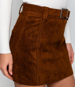 Юбка #КТ2862 (1), шоколадный - Dommod фото 5