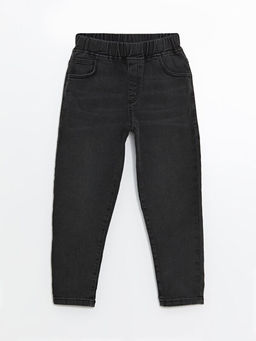 Beli Lastikli Loose Fit Erkek ?ocuk Jean Pantolon
