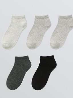 Kad?n D?z Patik ?orap 5li Paket