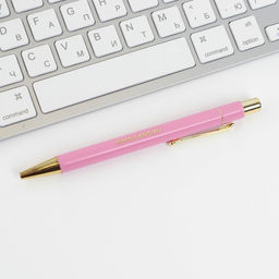 Цена за 2 шт. Ручка шариковая, синяя паста, 0.7 мм 8 марта