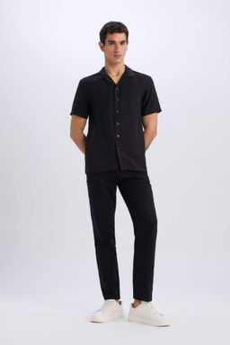 Yazl?k Jogger Pantolon Slim Fit Dar Kesim Duz Paca Pamuklu Cepli - Defacto фото 4