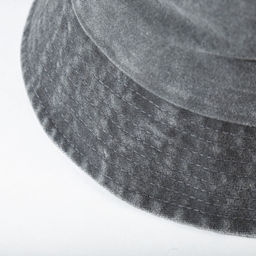 Панама женская однотонная MINAKU цвет серый, р-р 56-58  фото 2