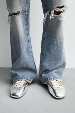 LEATHER TRAINERS HARRY LAMBERT FOR ZARA X DISNEY  фото 3