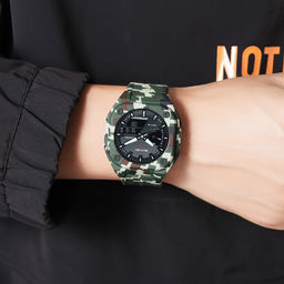 Часы наручные Skmei мужские электронные спортивные 2328green-camo