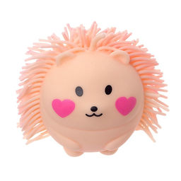 Цена за 12 шт. Антистресс сквиш мялка «Ёжик», с пастой, цвета МИКС, в шоубоксе