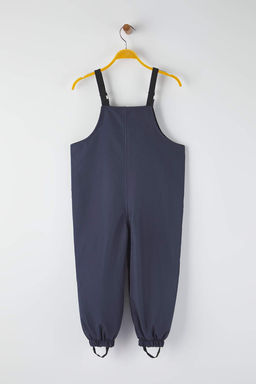 Indigo Duz Halter Yaka Regular Unisex Cocuk Yagmur Tulumu TKDAW26TU00001 - Trendyolmilla фото 5