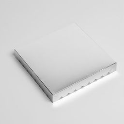 Цена за 10 шт. Коробочка для печенья, серебряная, 20 х 20 х 3 см - Simaland фото 6