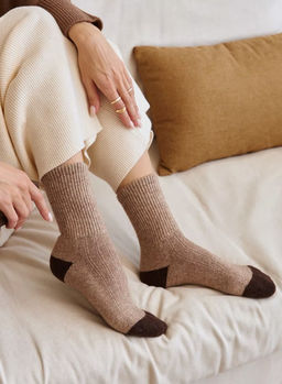 из шерсти монгольской овцы Носки унисекс - Mongolka фото 24