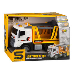 Машина "Автовоз. Перевозчик" (свет, звук) в коробке