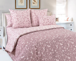 КПБ  Габриэль 1 2сп с простыней на резинке  160*200*25, перкаль