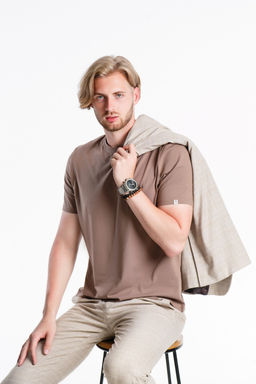 Футболка мужская Grande цв. Тауп