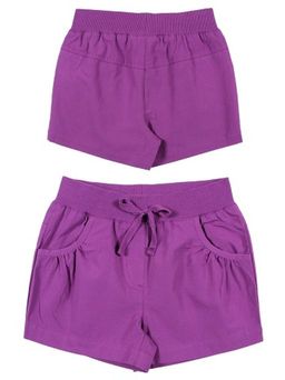 CRB wear/CK 7T102 Шорты для девочки, темно-лиловый/Ex.Cherubino