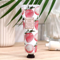 Крем для рук «Клубничный рай» увлажняющий, 30 мл МИКС