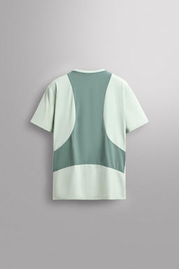 TECHNICAL COLOUR BLOCK T-SHIRT - Zara фото 8