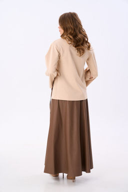 Джемпер NIKVA н923-5 капучино и шоколад  фото 6