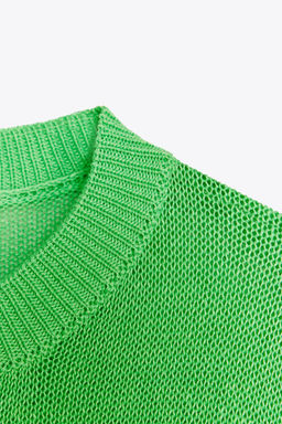 STRAIGHT PLAIN KNIT SWEATER - Zara фото 10