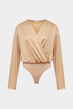 Боди на запах из атласа - Mollis фото 5