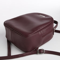 Рюкзак женский городской TEXTURA, цвет бордовый  фото 4