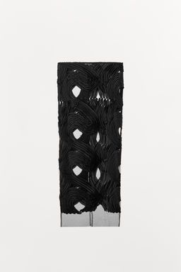 LIMITED EDITION STRUCTURED MIDI SKIRT