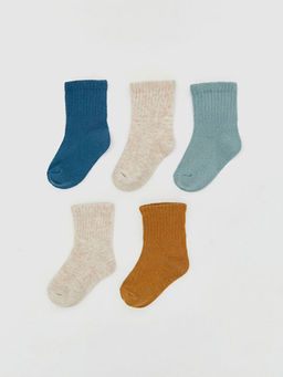 Basic Erkek ?ocuk Soket ?orap 5li