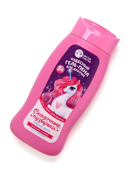 Гель-пена для девочек Чудесная пена, аромат сладкий персик, 250 мл, Чистое счастье  фото 3