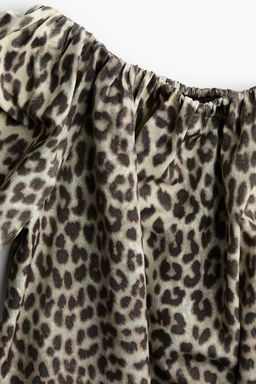 Vestido off-the-shoulder - H&m фото 6