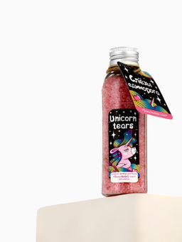 Жемчуг для ванны соляной Unicorn tears, 90 г, аромат ванили, Beauty Fox