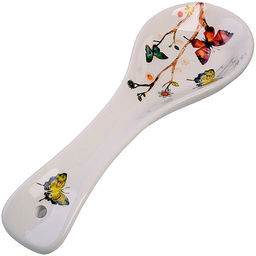60117 Подставка для ложки 22,3см Бабочки в саду доломит LR (х72) - Mayer&boch фото 2