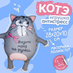 Игрушка-антистресс Возьми меня на ручки, кот