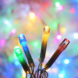 Электрогирлянда интерьерная "Звёзды" цветная