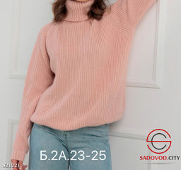 Свитер вязанный однотонный - Bruno фото 5