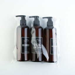 Дозатор для шампуня, кондиционера, гель для душа «Bathroom visual», 300 мл