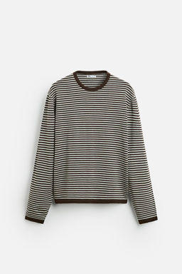 STRIPED JACQUARD SWEATER - Zara фото 6