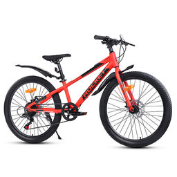 Велосипед 24" Rocket Ranon 24, цвет красный, размер 11"