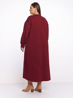 Платье со швами наружу PP56506RED31 - Артесса фото 7