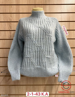 Свитер женский с высоким горлом - Bruno фото 10